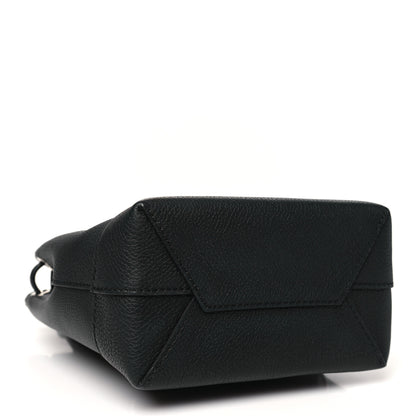 Louis Vuitton Calfskin Lockme Mini Backpack Black 4 of 9