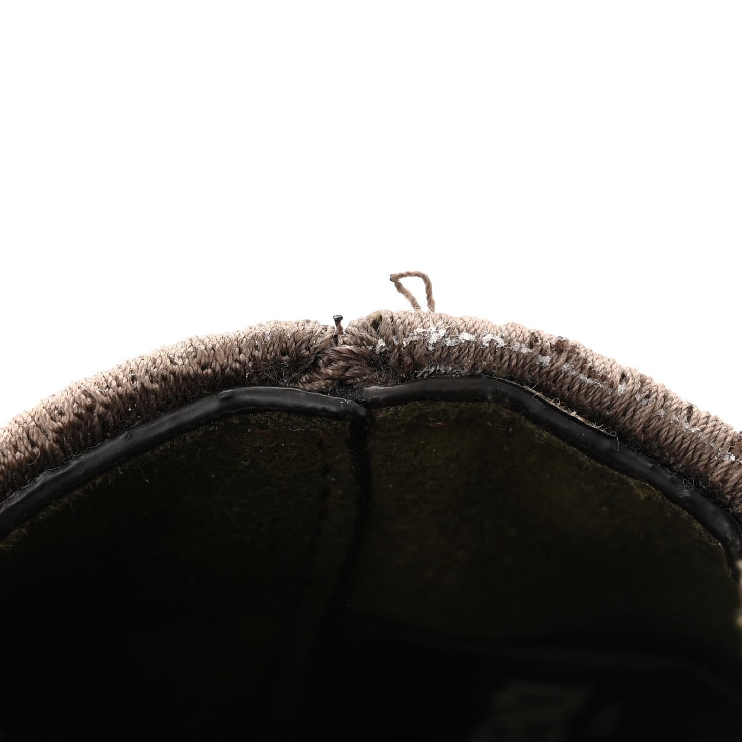 Chenille Vitello King Plexiglass FF Mini By The Way Top Handle Boston Bag Tortora Nuvola