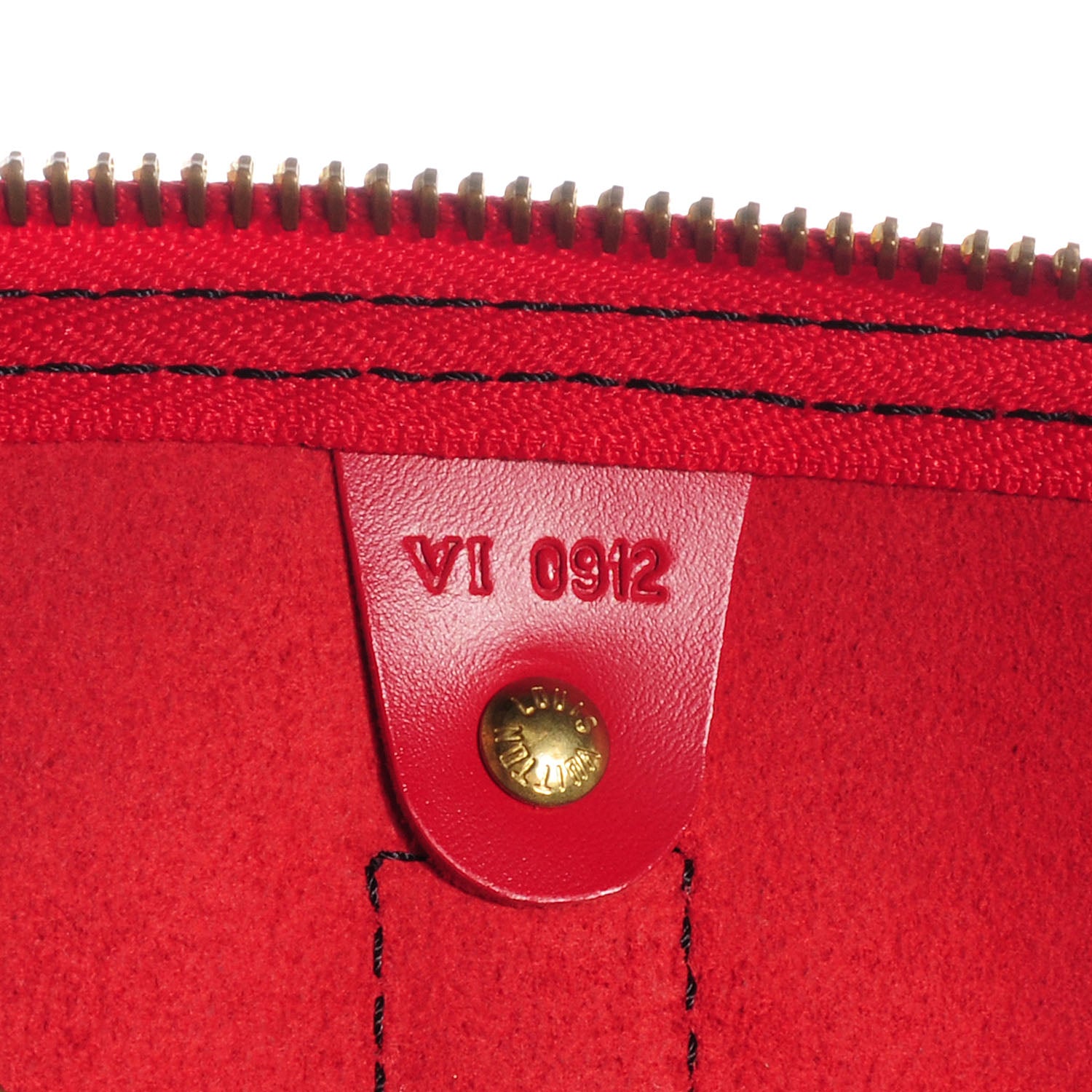 Louis Vuitton Epi Keepall 50 Rouge 7 of 7