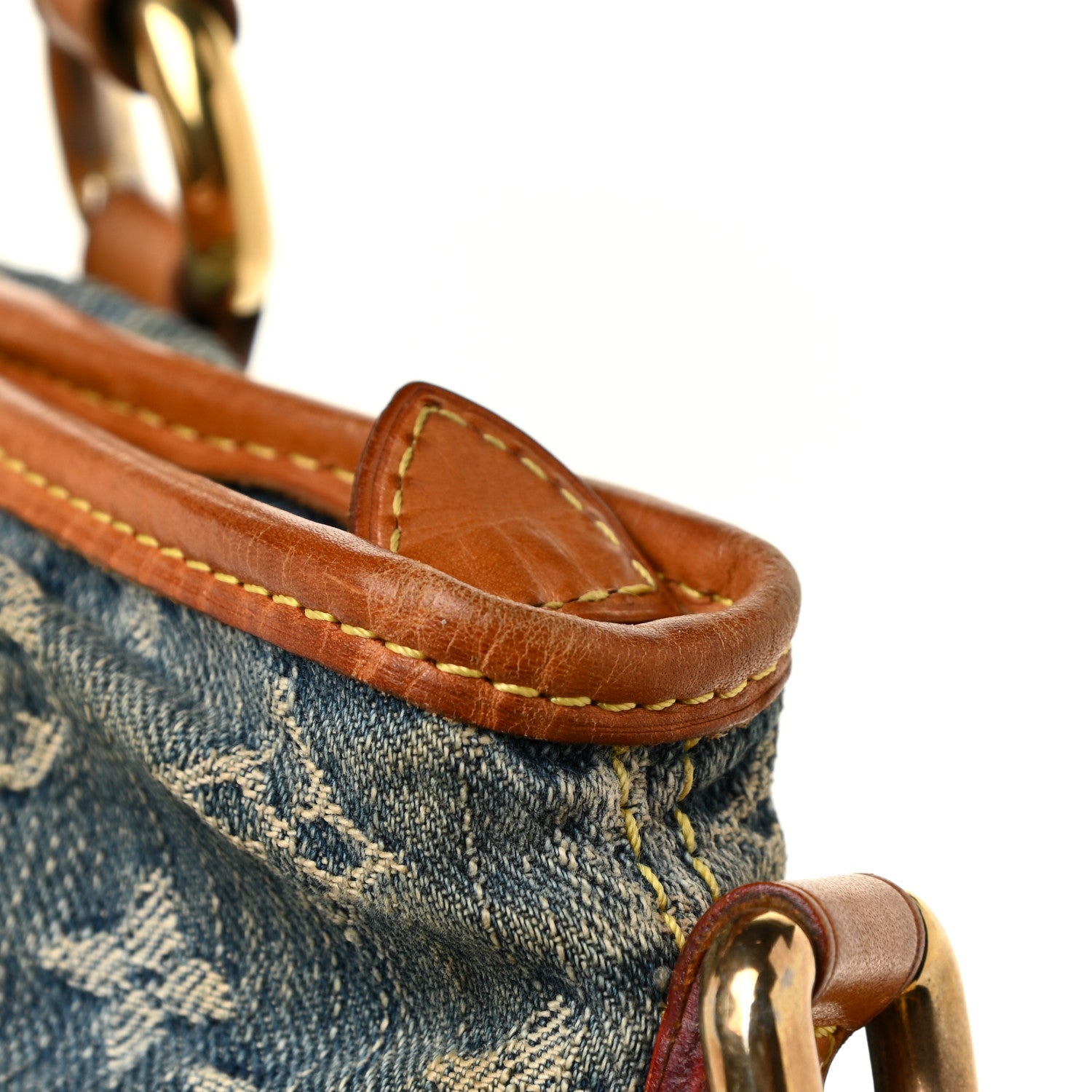 Louis Vuitton Denim Neo Cabby GM Blue 21 of 30