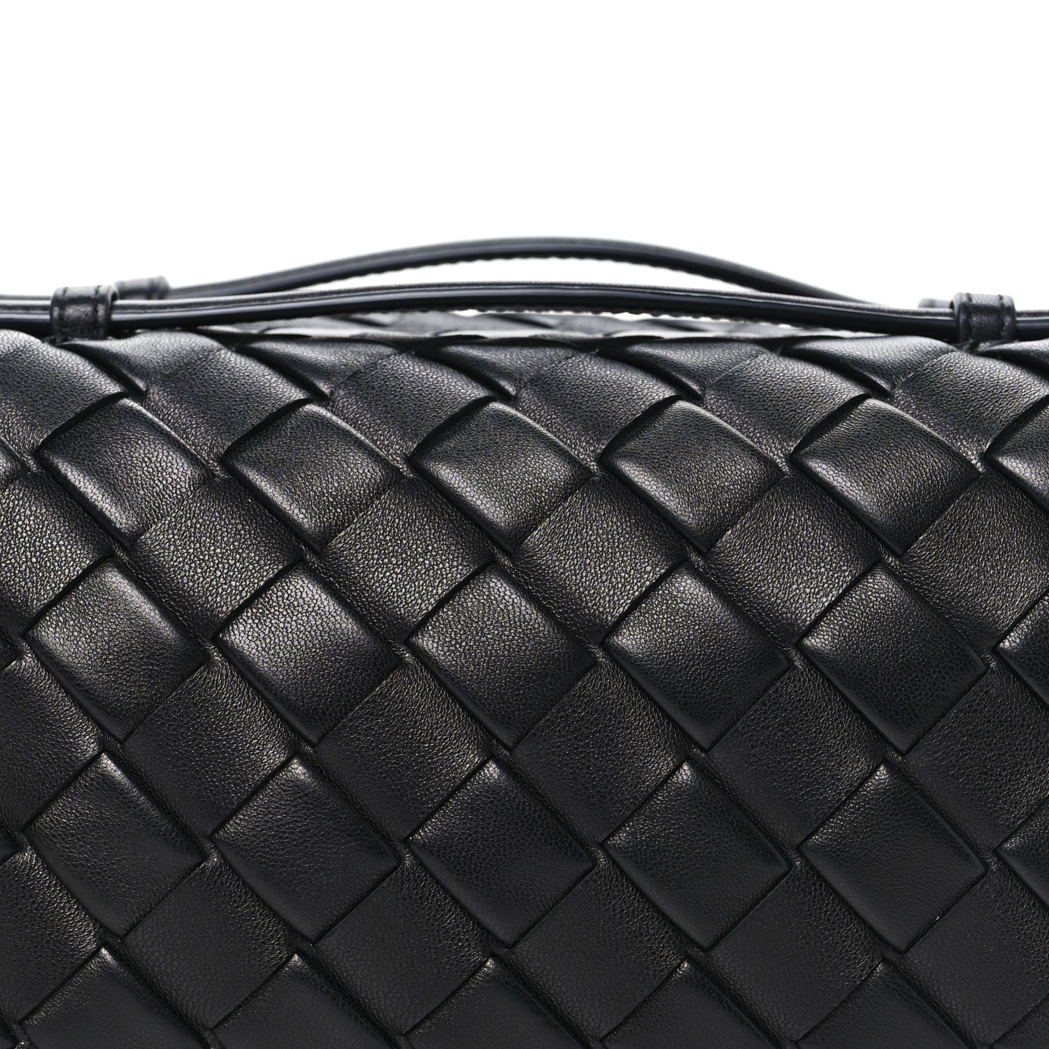 Bottega Veneta Nappa Intrecciato Gioco Top Handle Bag Black 9 of 11