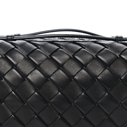 Bottega Veneta Nappa Intrecciato Gioco Top Handle Bag Black 9 of 11