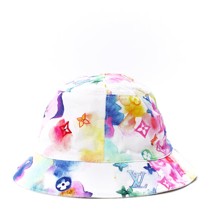 Louis Vuitton Watercolor Cotton Transformable Bob Bucket Hat 58 Multicolor 5 of 8