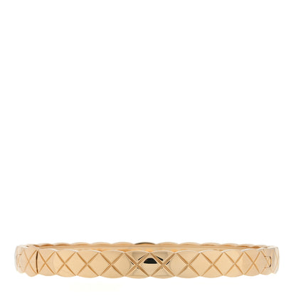 Chanel 18K Yellow Gold Diamond Coco Crush Bracelet L 2 of 4