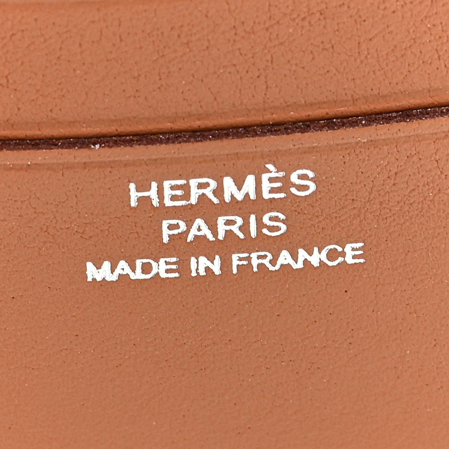 Hermes Swift Citizen Twill Card Case Gold 6 of 6