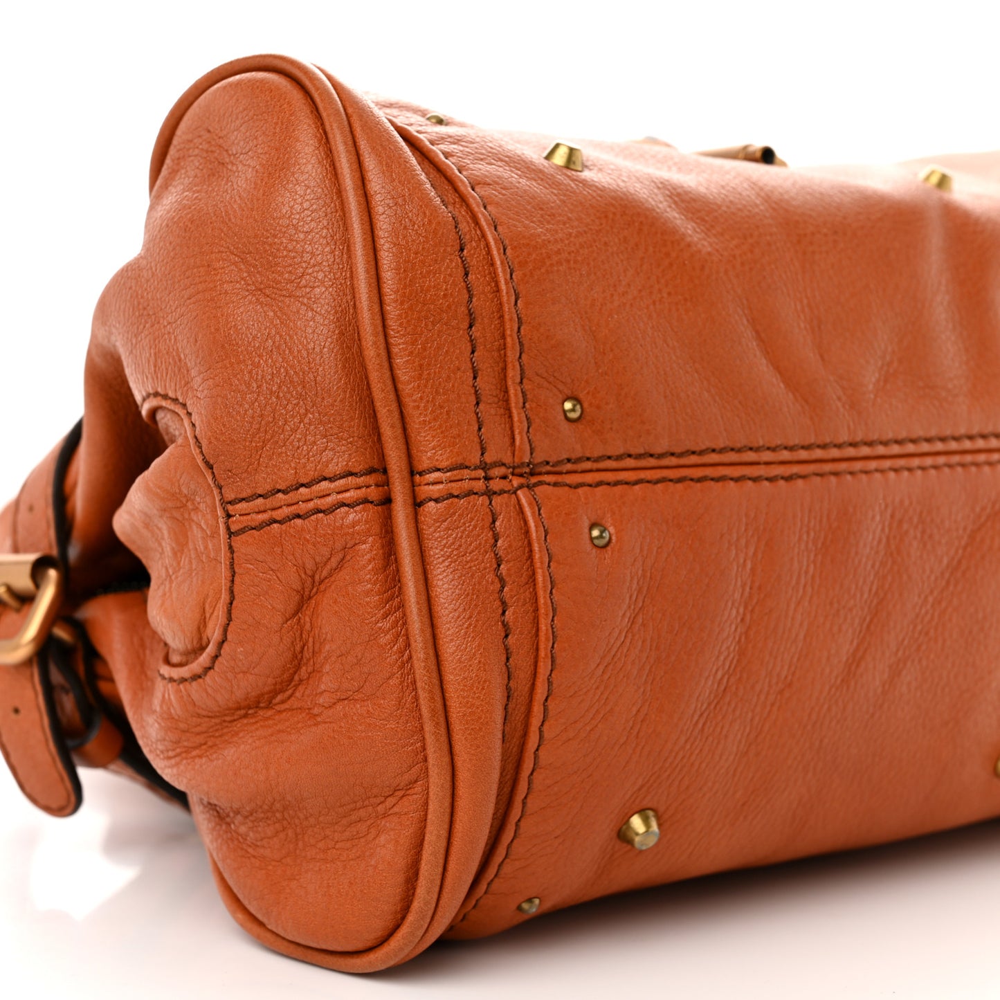Calfskin Medium Paddington Satchel Ecureil Brown
