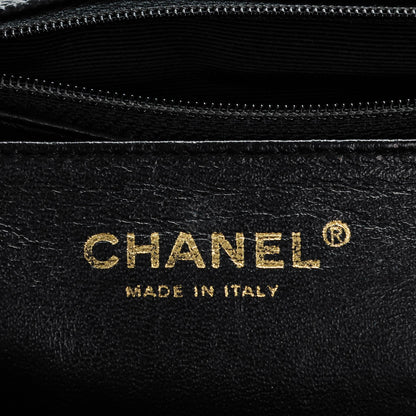 Chanel Caviar Quilted Jumbo Single Flap Black 7 of 8