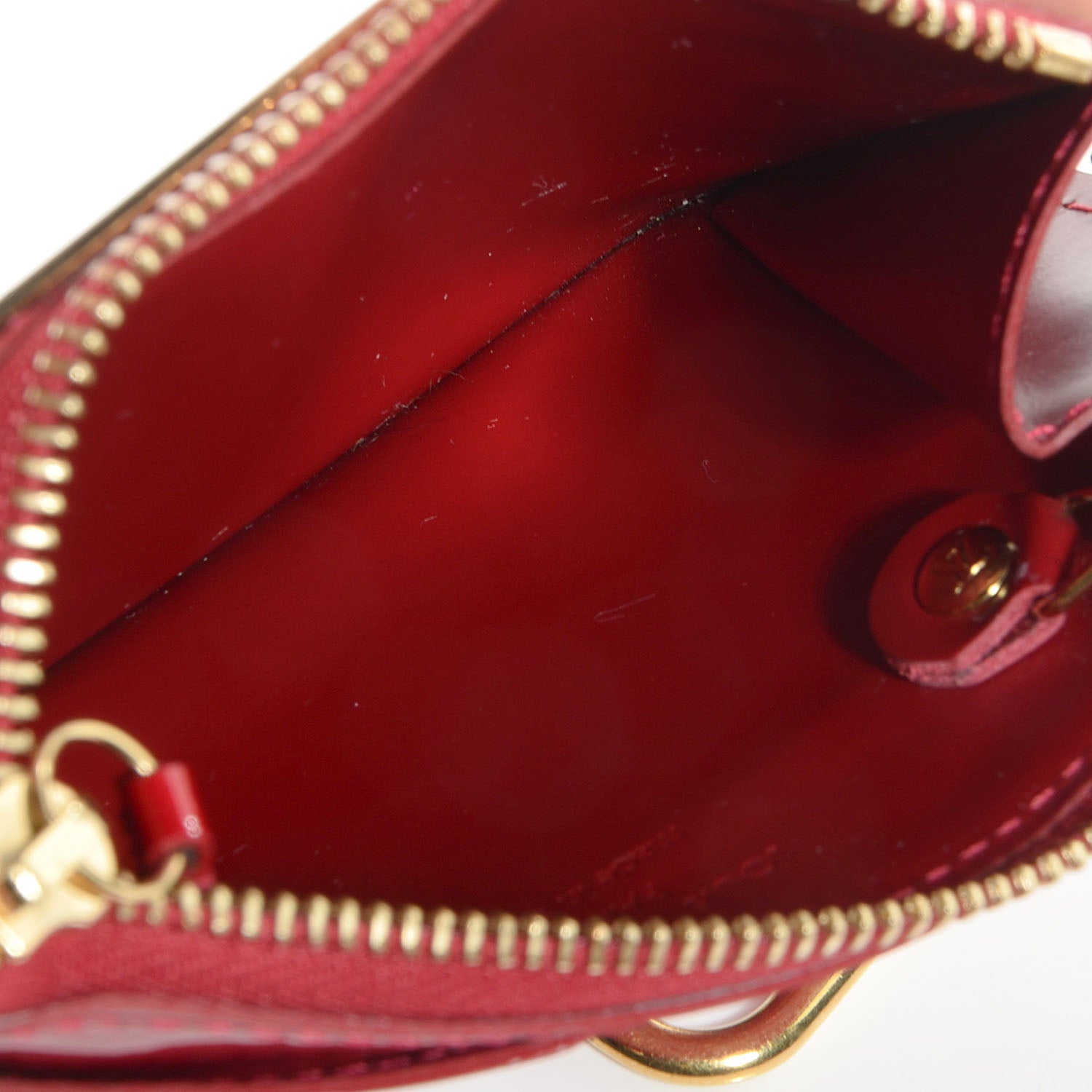 Louis Vuitton Vernis Key Pouch Pomme D'Amour 5 of 7