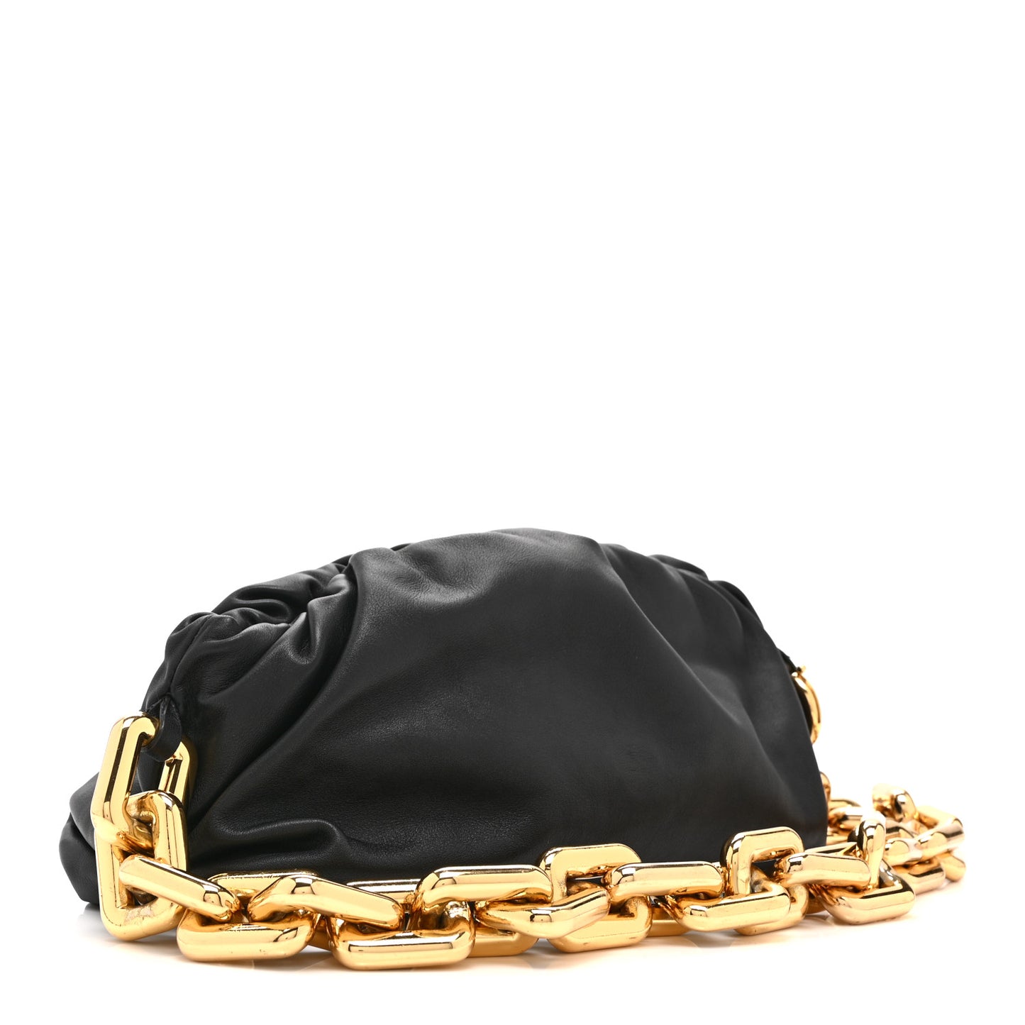 Calfskin The Pouch Chain Black
