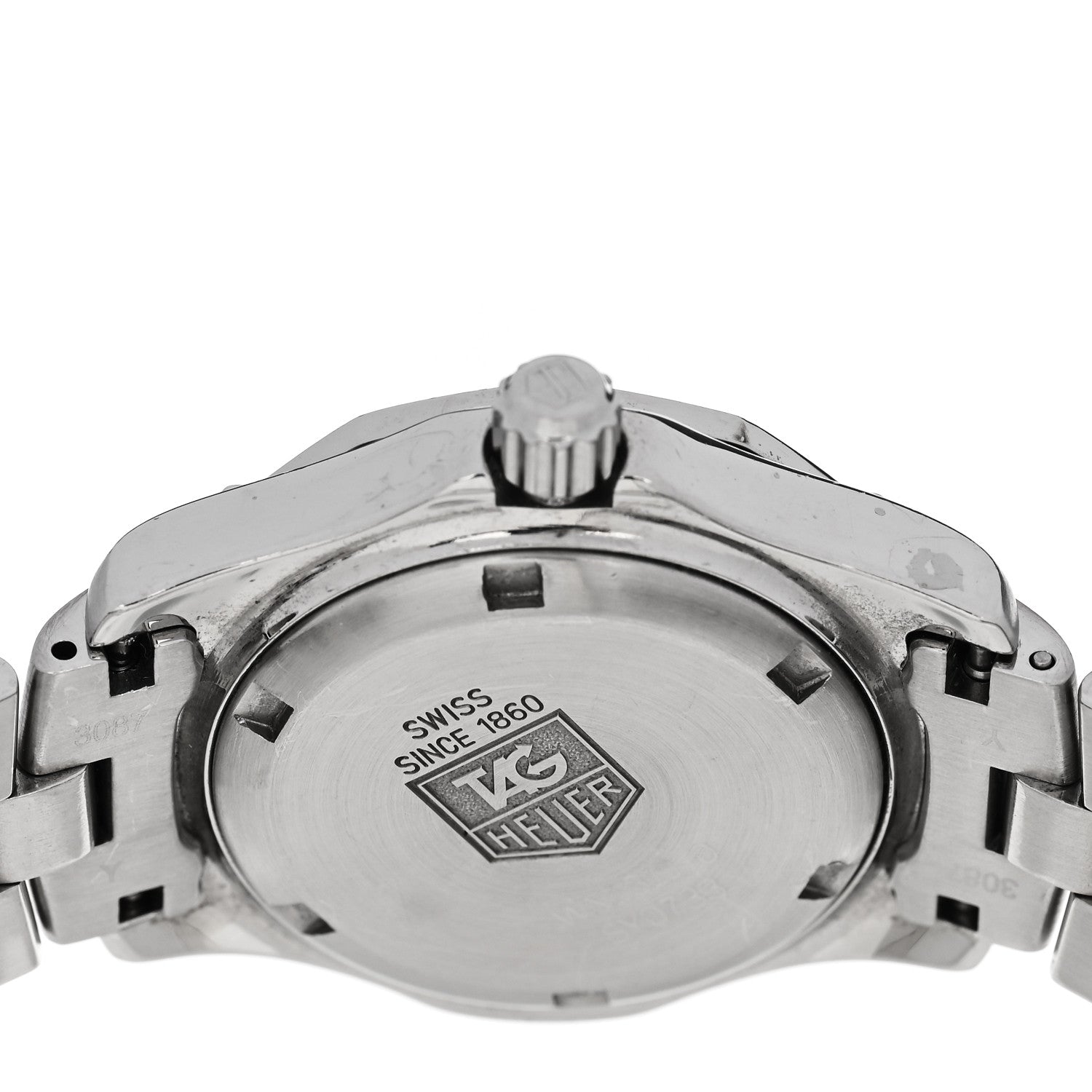Tag Heuer Stainless Steel Diamond Bezel Mother of Pearl 27mm Professional 2000 Quartz Watch WN131J 4 of 4