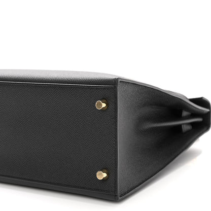 Hermes Epsom Kelly Sellier 28 Black 10 of 10
