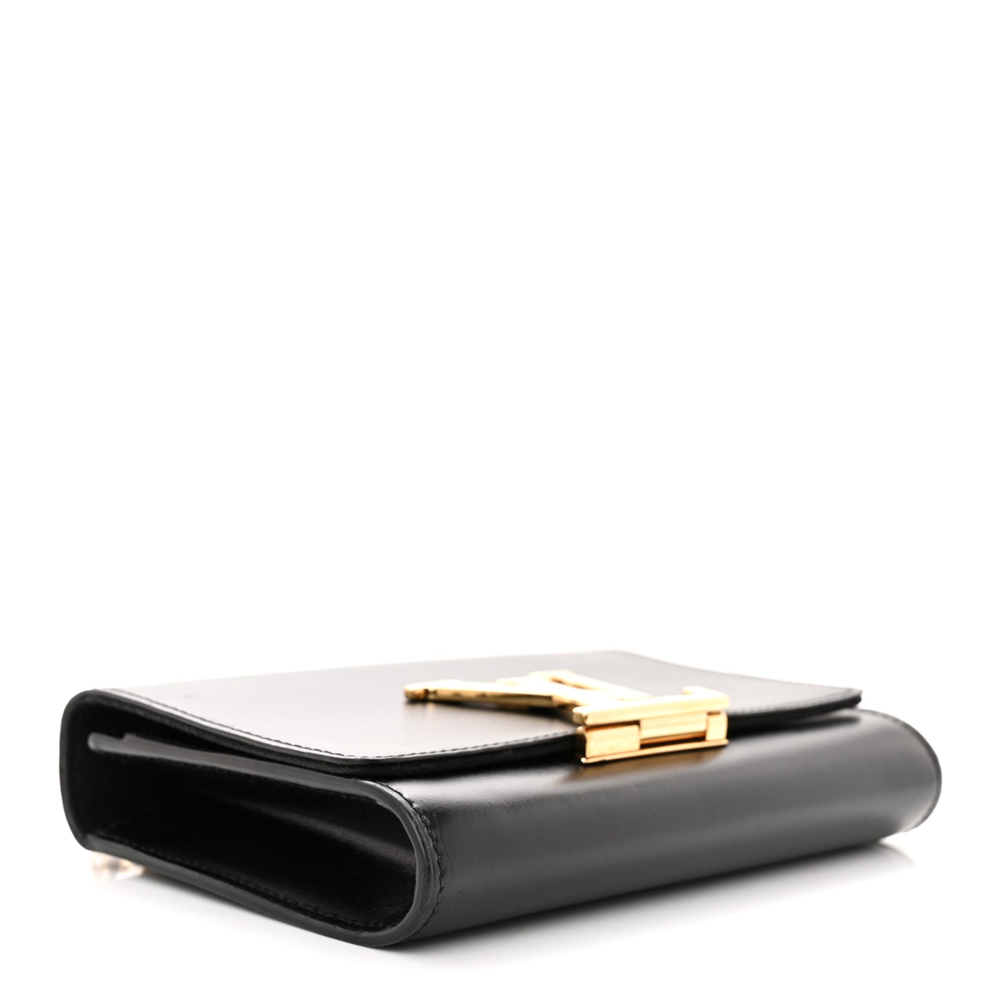 Calfskin Chain Louise MM Black