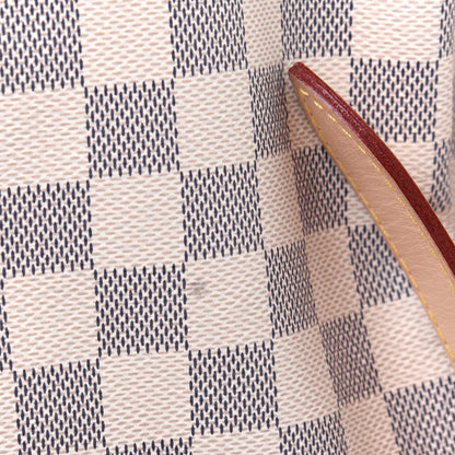 Louis Vuitton Damier Azur Keepall Bandouliere 55 23 of 30