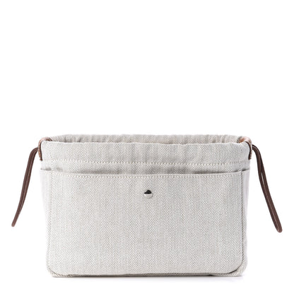Hermes Canvas Barenia Fourbi 20 PM Pouch Naturel Fauve 1 of 12