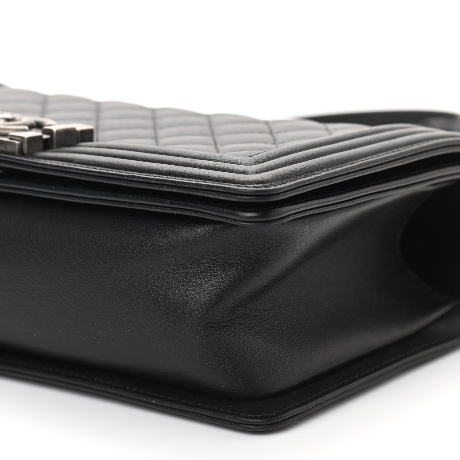 Chanel Caviar Quilted Medium Boy Flap Black 10 of 10