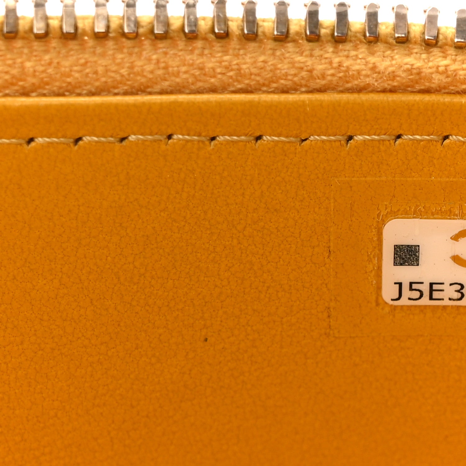 Chanel Lambskin Quilted Small Charming Top Handle Vanity Case With Chain Yellow 7 of 10