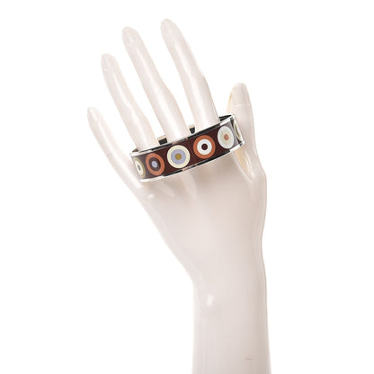 Hermes Enamel Printed Wide Bracelet 65 2 of 5