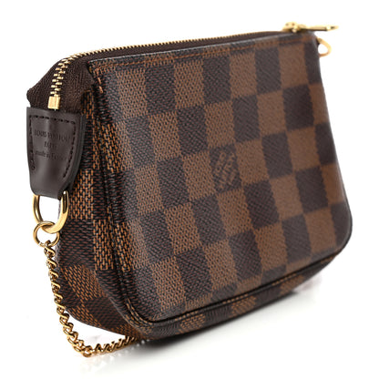 Louis Vuitton Damier Ebene Mini Pochette Accessories 3 of 10