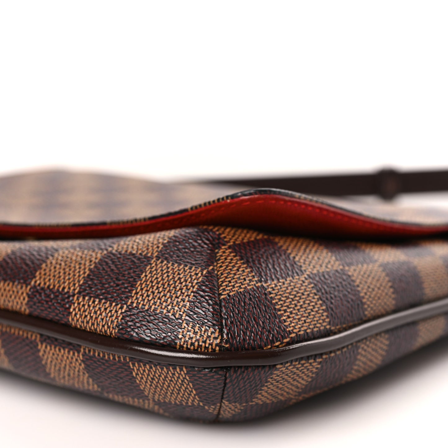 Damier Ebene Musette Tango Long Strap