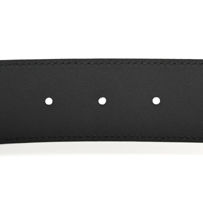 Gucci Calfskin Crystal Double G 40mm Belt 85 34 Black 6 of 8