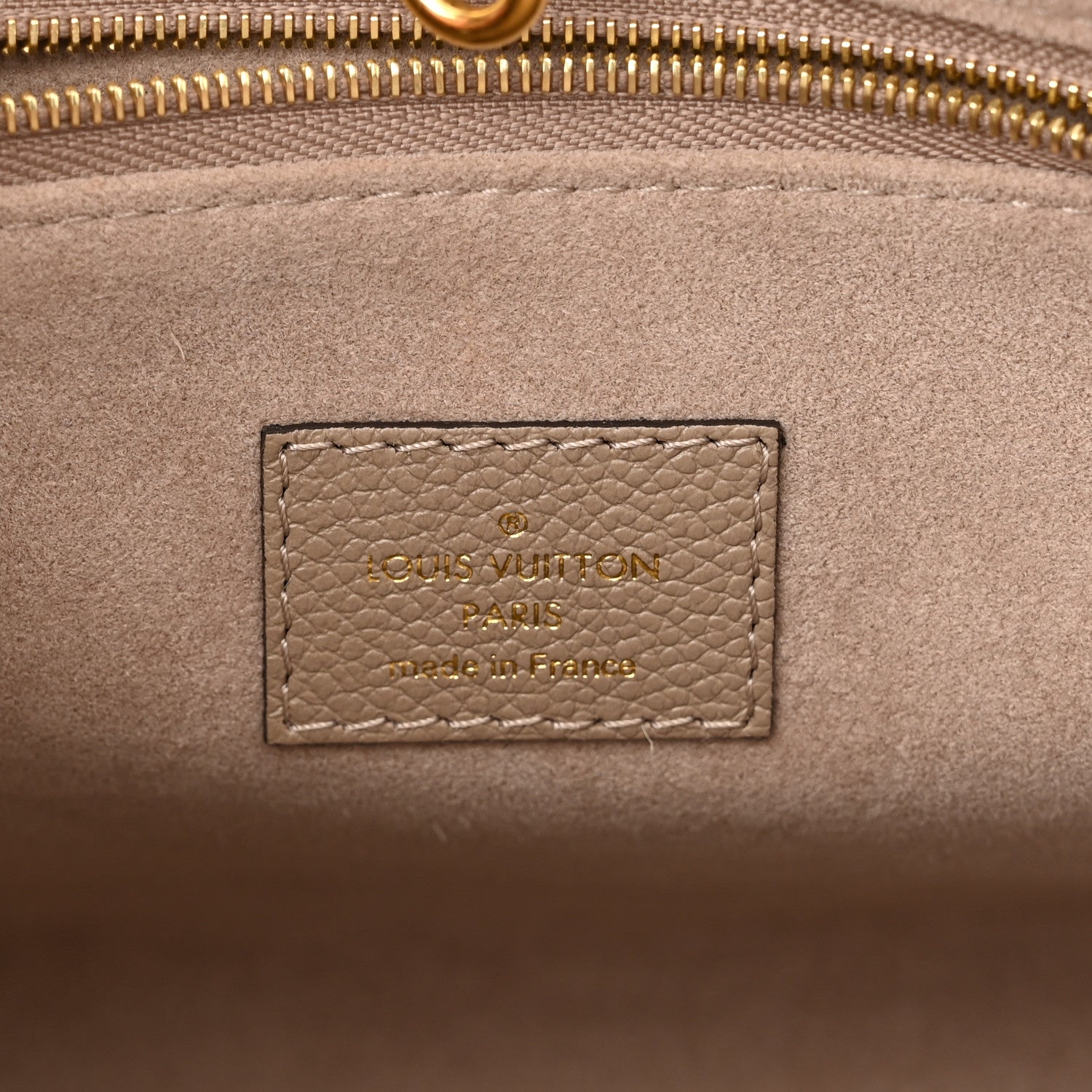 Louis Vuitton Empreinte Monogram Giant Onthego PM Tourterelle Creme 6 of 11