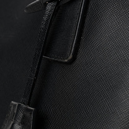 Prada Saffiano Lux Large Promenade Tote Black 11 of 18