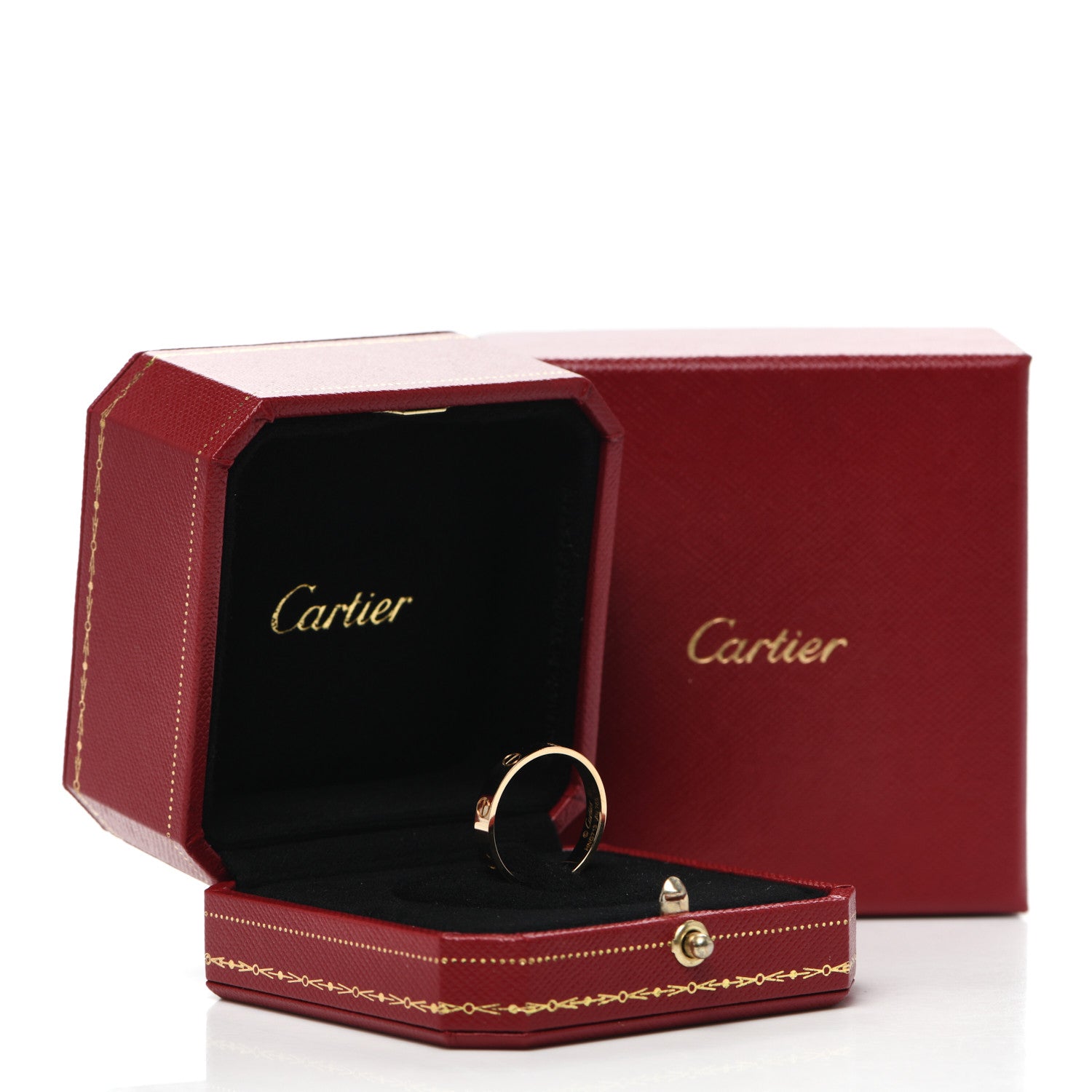 Cartier 18K Yellow Gold 3.5mm LOVE Wedding Band Ring 60 9 6 of 6