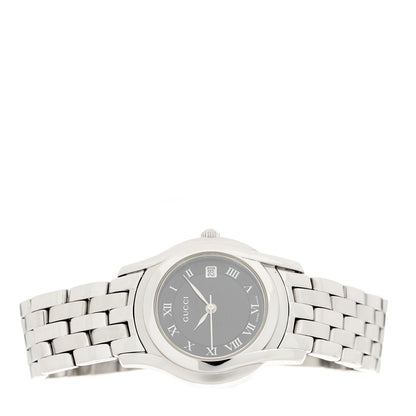 Gucci Stainless Steel 27mm 5500L Quartz Watch Black 2 of 5