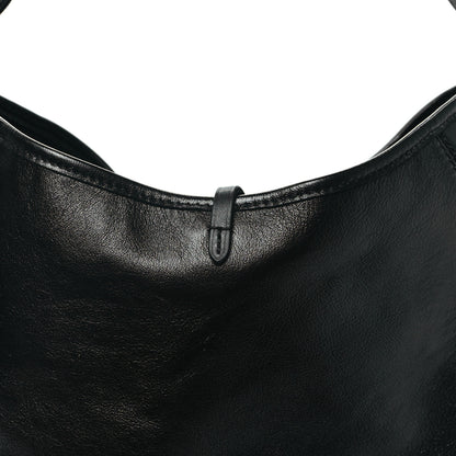 Louis Vuitton Lambskin CarryAll Vibe MM Black 8 of 10