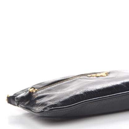 Prada Craquele Zip Crossbody Black 8 of 11