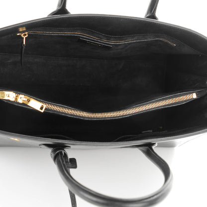 Saint Laurent Calfskin Large Sac De Jour Carryall Black 5 of 7