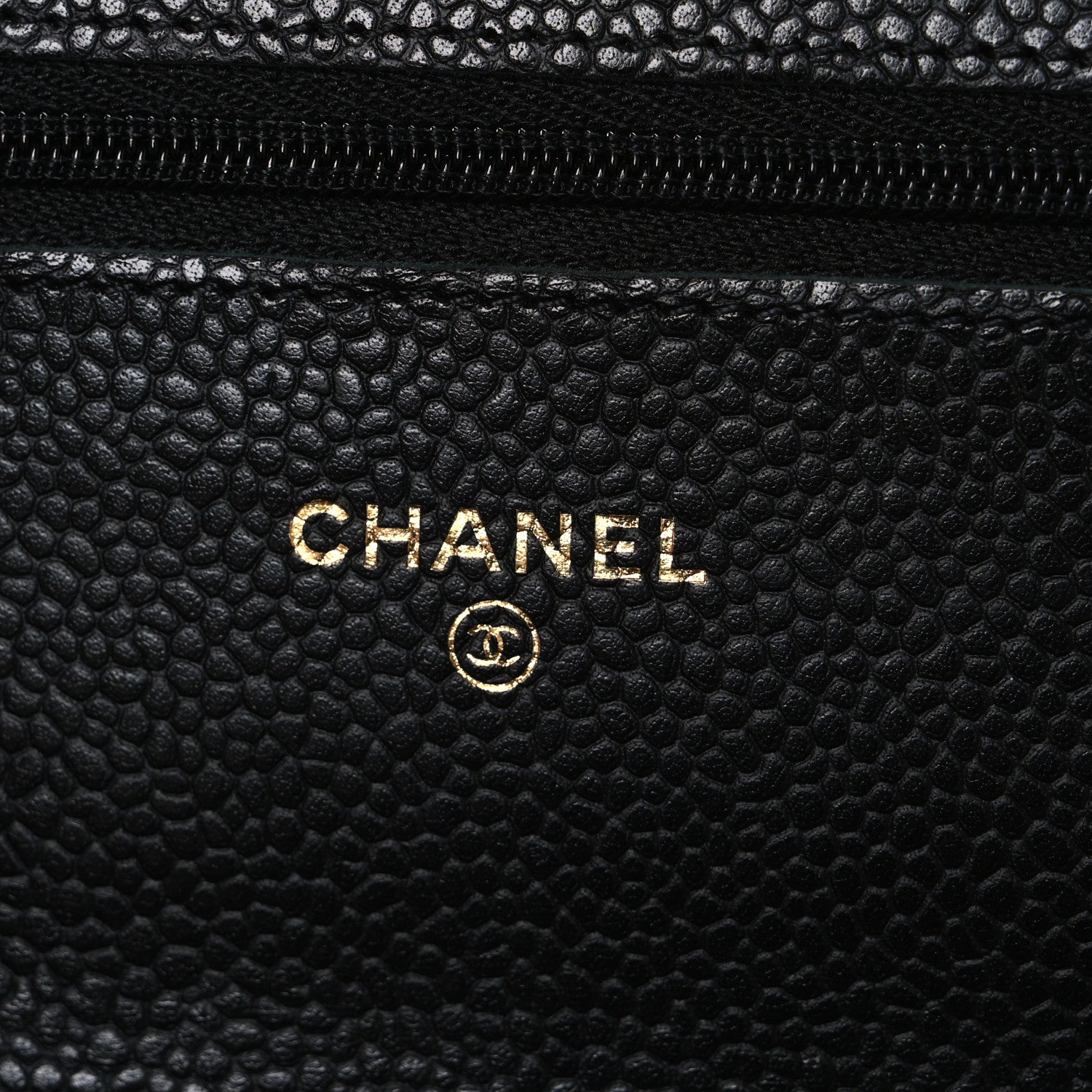 Chanel Caviar Quilted Wallet on Chain WOC Black 6 of 11