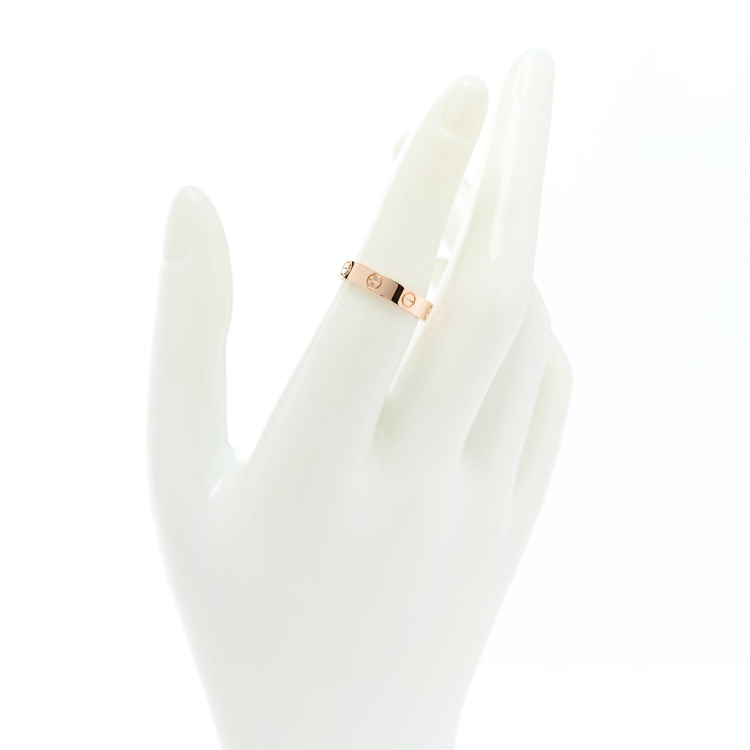 Cartier 18K Pink Gold 3.5mm LOVE Wedding Band Ring 52 6 2 of 5