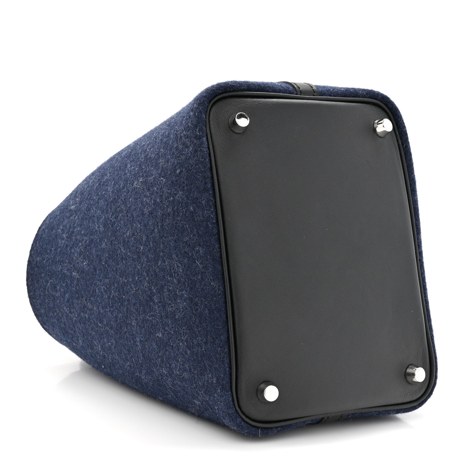 Hermes Feutre Swift Picotin Lock 18 PM Bleu Nuit Black 4 of 10
