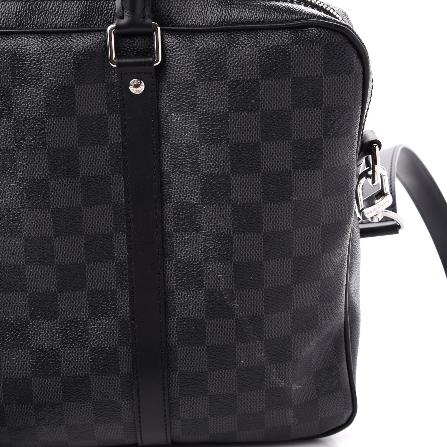Damier Graphite Porte Documents Voyage PM