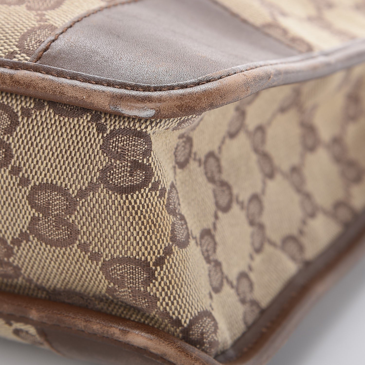 Gucci Monogram Shoulder Bag Brown 16 of 16