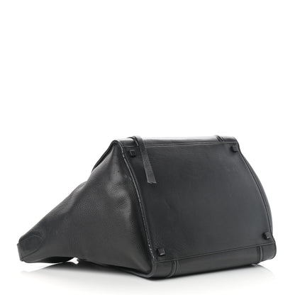 Celine Supple Calfskin Medium Phantom Luggage Black 4 of 22