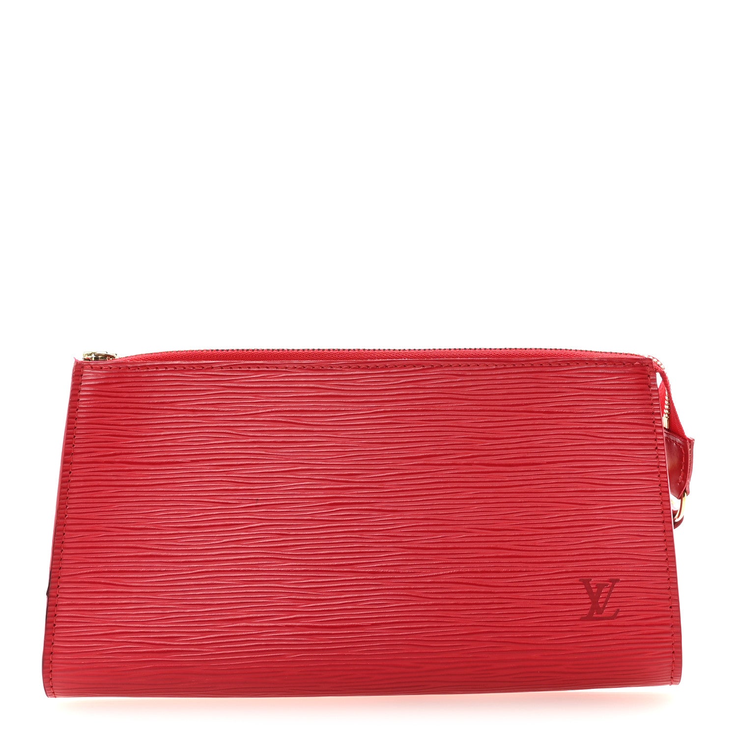 Louis Vuitton Epi Pochette Accessories 21 Castillan Red 1 of 6