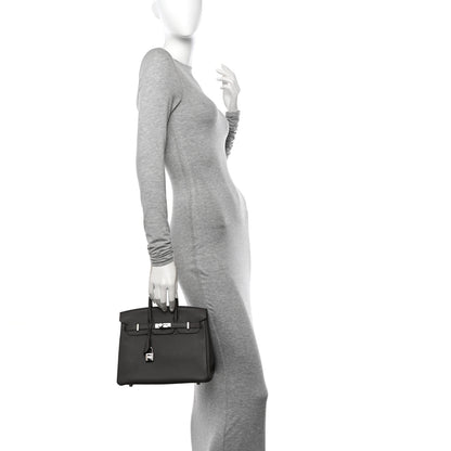 Hermes Togo Birkin 25 Etain 2 of 11