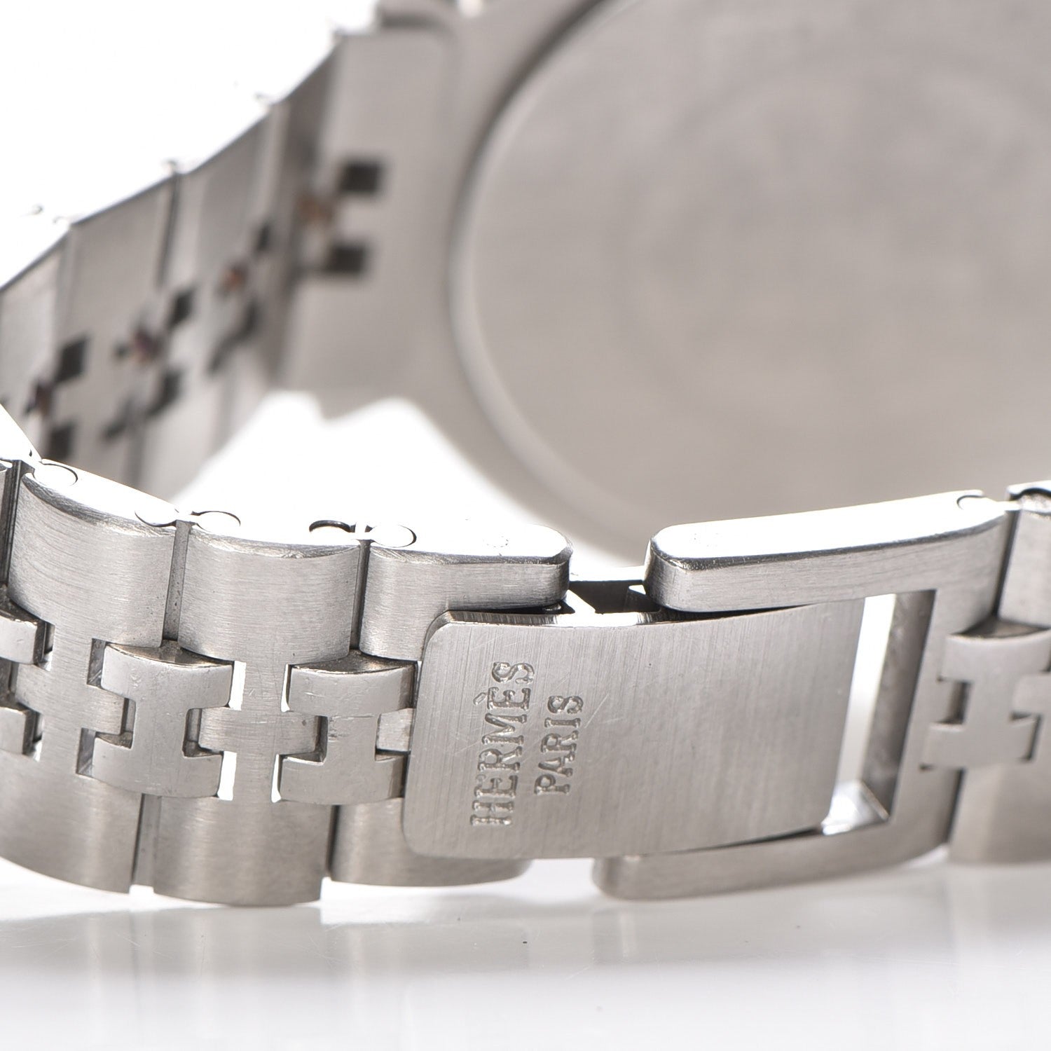 Hermes Stainless Steel 36mm Captain Nemo Quartz Watch Gold 5 of 9