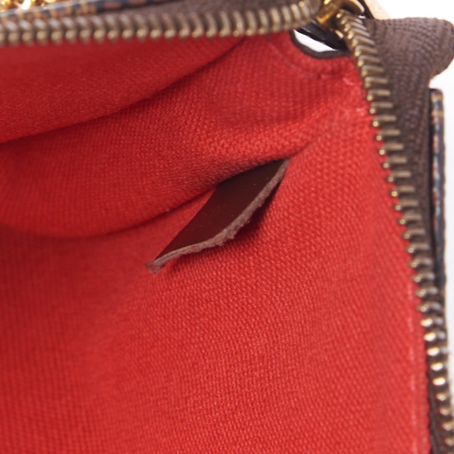 Louis Vuitton Damier Ebene Sophie Clutch 8 of 8