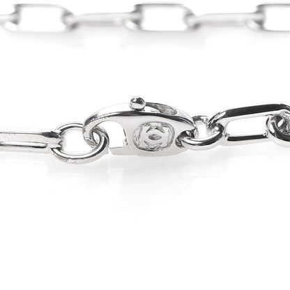 Cartier 18K White Gold Spartacus Chain Bracelet 4 of 5