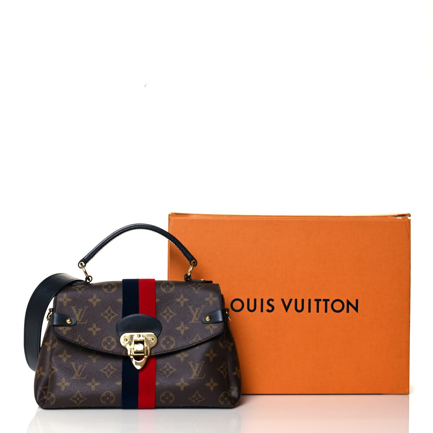 Louis Vuitton Monogram Georges BB Marine Cherry 13 of 13