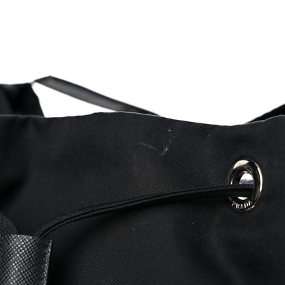 Prada Nylon Vela Medium Backpack Black 12 of 19