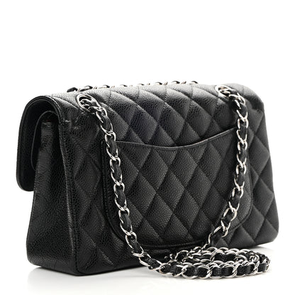 Chanel Caviar Quilted Small Double Flap Black 3 of 13