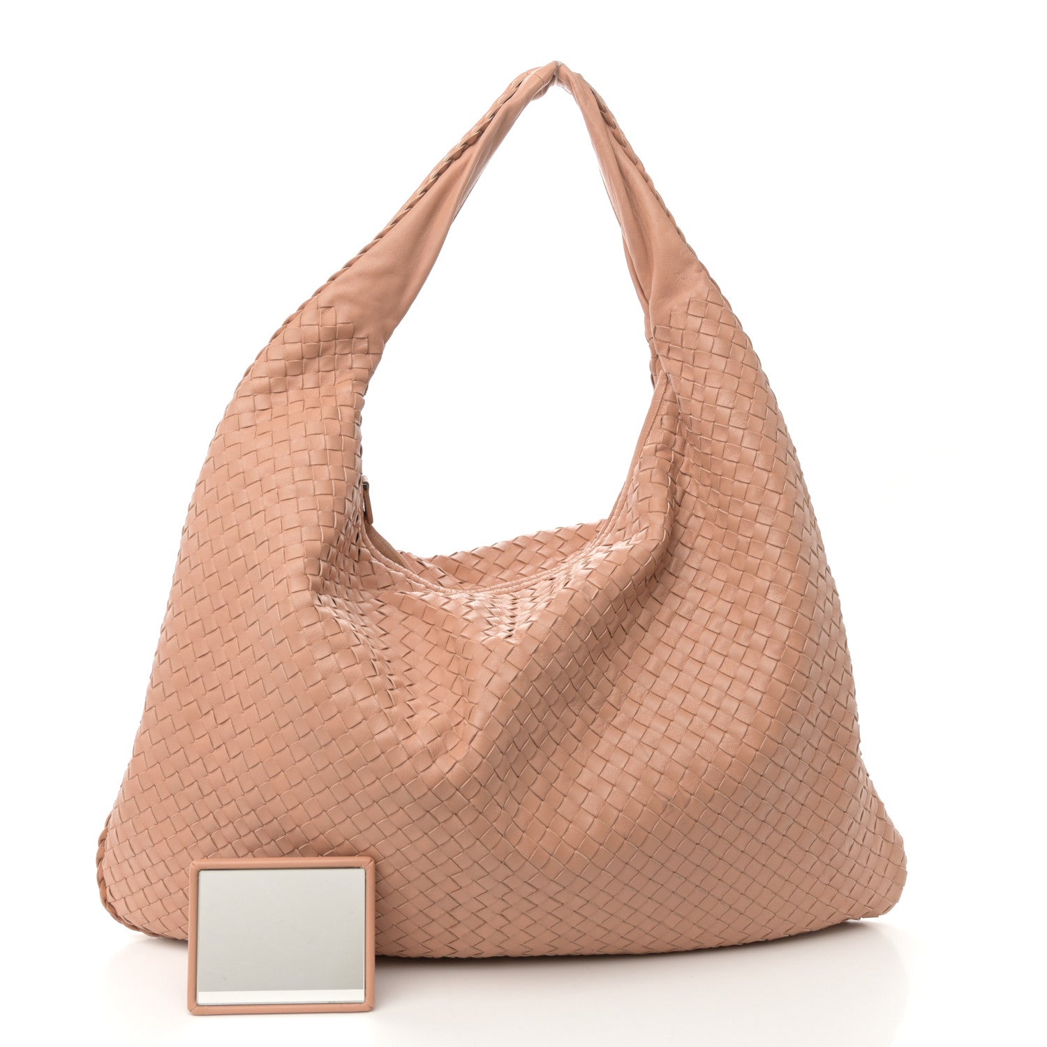 Bottega Veneta Nappa Intrecciato Maxi Veneta Hobo Dahlia 3 of 12