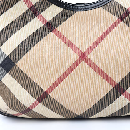 Burberry Nova Check Shoulder Bag Black 13 of 16