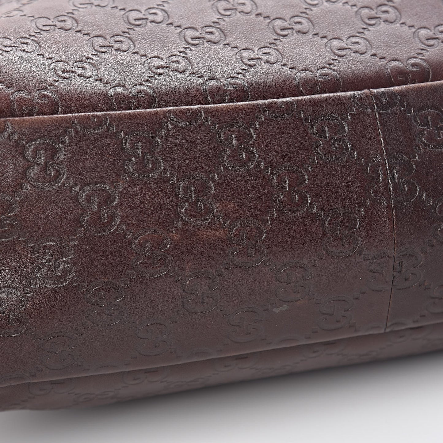 Calfskin Medium Horsebit Chain Hobo Brown