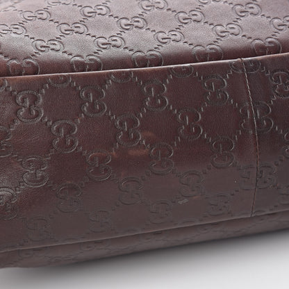 Gucci Calfskin Medium Horsebit Chain Hobo Brown 18 of 19