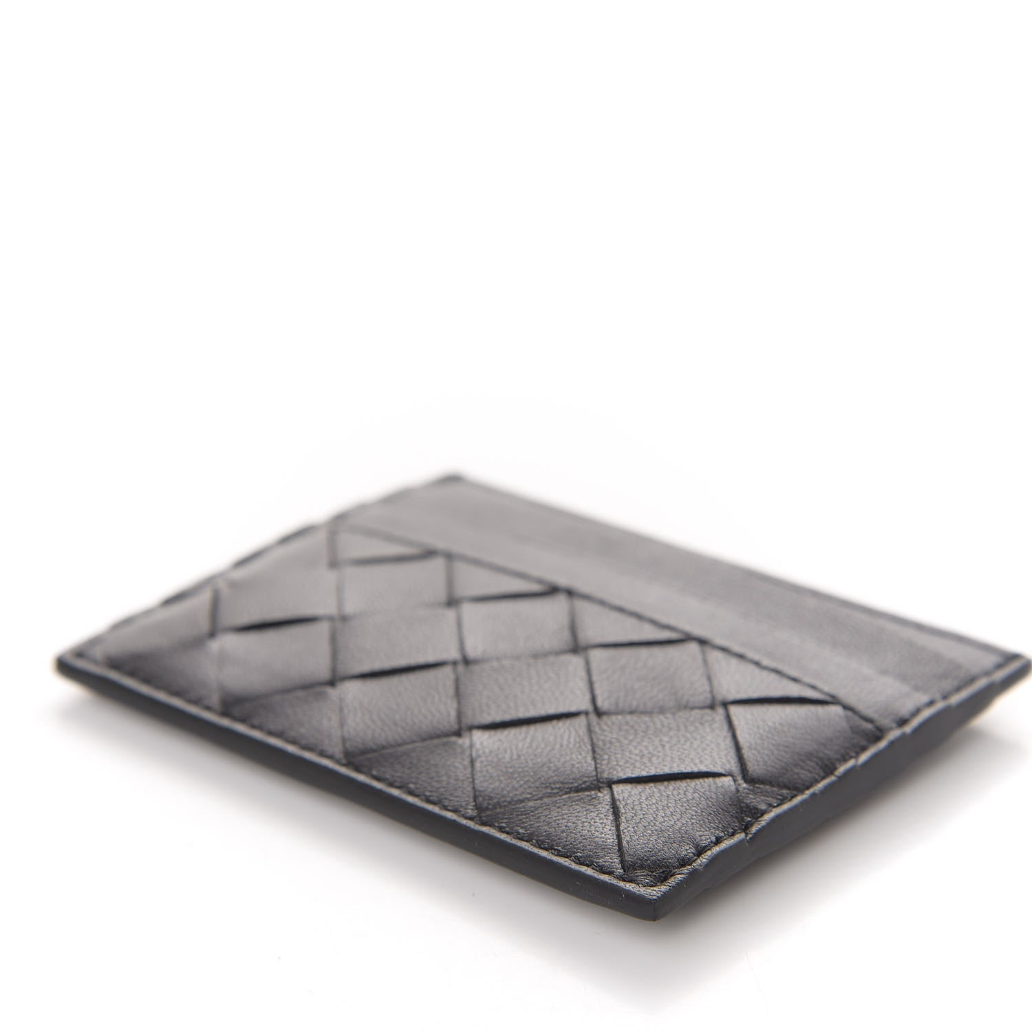 Bottega Veneta Nappa Intrecciato Card Holder Black 5 of 9